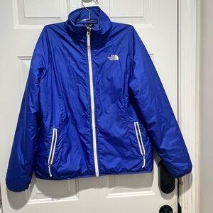 The North Face Women's Vibrant Blue Jacket, Large, *flaw